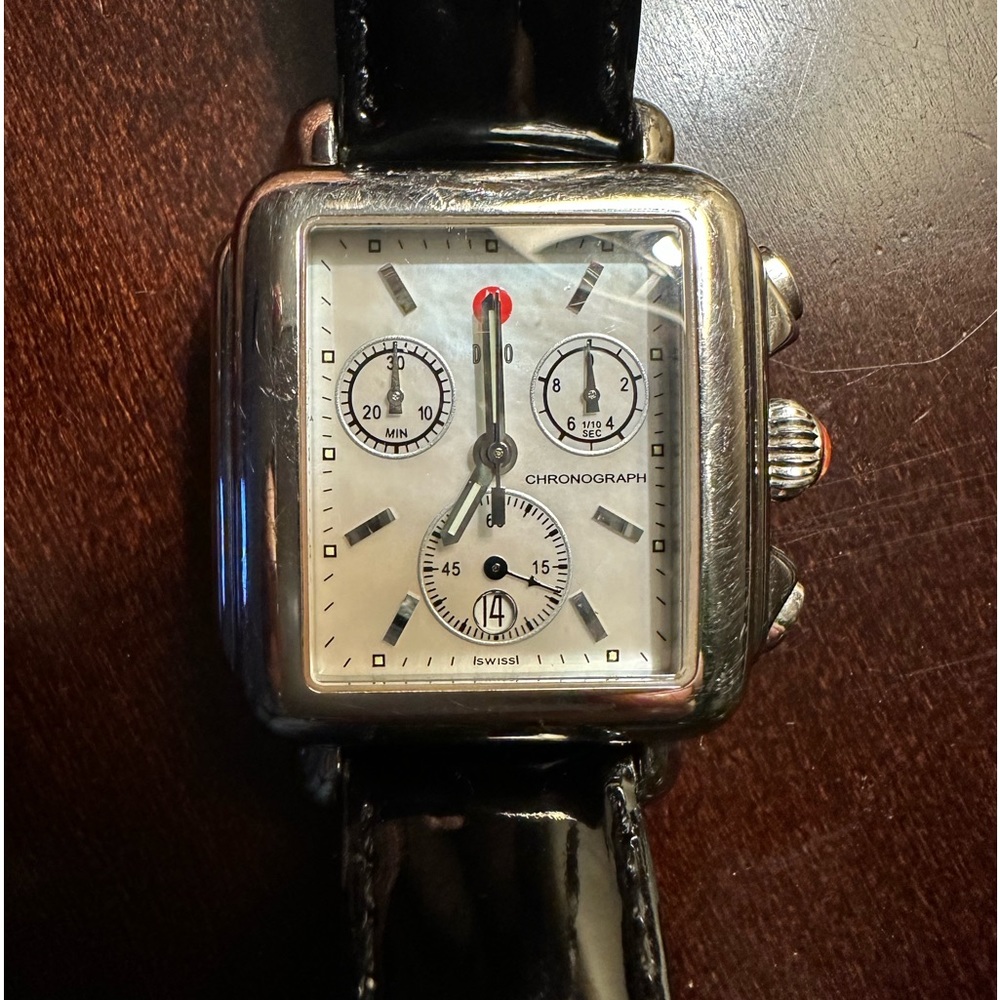 Michele quartz watch.Great condition Light scratches. Needs battery